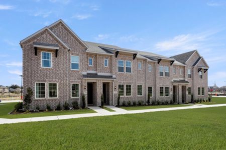 New construction Townhouse house 5708 Lakeview Dr, Watauga, TX 76148 plan Tulane - image