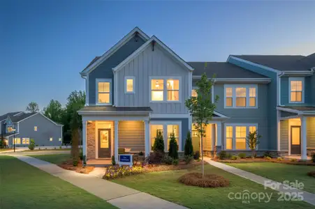 New construction Townhouse house 10013 Mamillion Dr, Huntersville, NC 28078 plan The Gardengate - image