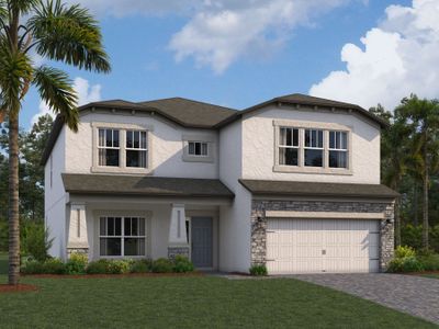 New construction Single-Family house 38401 Tobiano Loop, Dade City, FL 33525 Alenza- photo 0