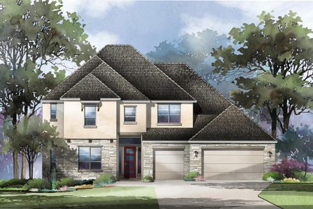New construction Single-Family house 104 Alonzo, Boerne, TX 78006 plan Navarro - image