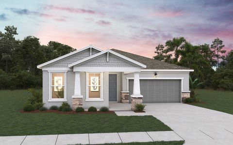 New construction Single-Family house 35200 Tuscan Hill Rd, Dade City, FL 33525 plan Ravenna - Single Family Homes - image