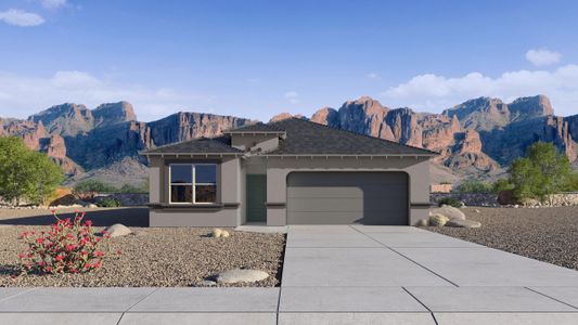New construction Single-Family house 515 W Bunker Hill St, Florence, AZ 85132 plan Gaven - image