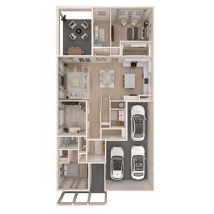 New construction Single-Family house 3201 Calm Prairie Ln, League City, TX 77573 plan Tuscaloosa - image 6