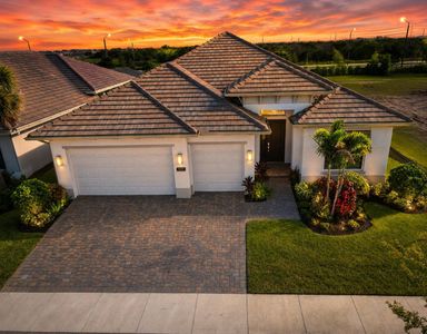 New construction Single-Family house 9379 Sw Pinnacle Pl N, Port St. Lucie, FL 34987 plan Iris Grande - image