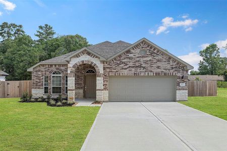 New construction Single-Family house 277 Galant Fox Way, New Caney, TX 77357 RC Somerville- photo 0