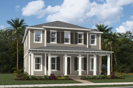 New construction Single-Family house 1050 SW Prairie Ave, Palm City, FL 34990 plan Gerbera - image