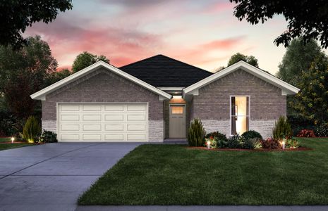 New construction Single-Family house 10079 Oakland Hills Dr, Cleveland, TX 77327 plan Morgan - image