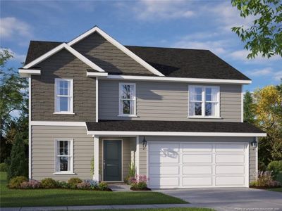 New construction Single-Family house 221 Buggy Top Ln, Autryville, NC 28318 plan Longleaf  - image