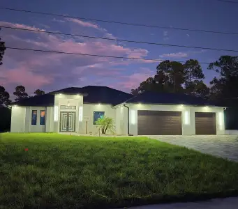 New construction Single-Family house 1114 Magnolia Ave, Lehigh Acres, FL 33972 - image