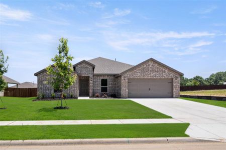 New construction Single-Family house 404 Basalt Drive, Azle, TX 76020 Hampton II- photo 0