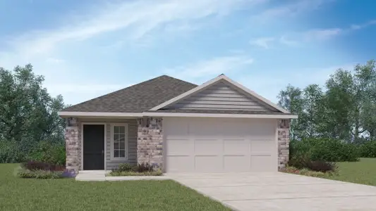New construction Single-Family house 2313 Bronc Buster Wy, Leander, TX 78641 plan The Caroline - image