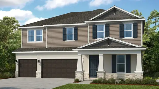 New construction Single-Family house Tampa, FL 33647 plan Carmel - image