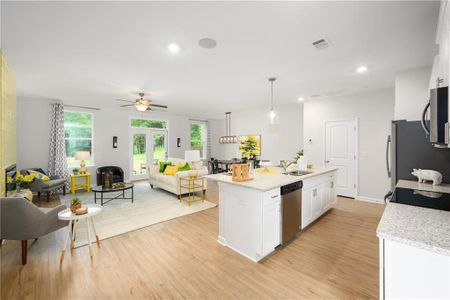 New construction Townhouse house 5019 Renvyle (Lot 13) Dr, Atlanta, GA 30339 Corban Interior Unit- photo 12 12