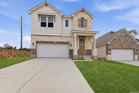New construction Single-Family house 122 Scott Sq, San Antonio, TX 78253 plan Azalea - image