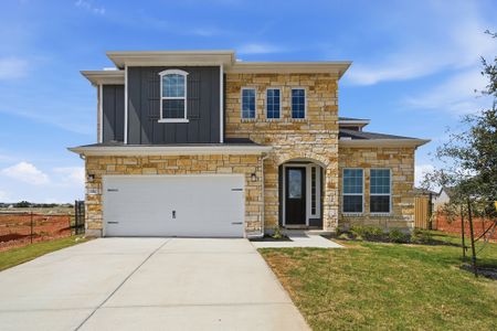 New construction Single-Family house 550 Los Aliso Ct, Liberty Hill, TX 78642 plan Hayden - image