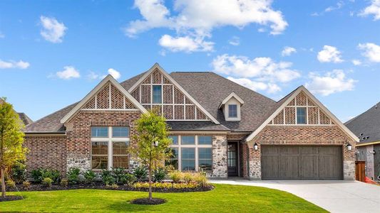 New construction Single-Family house 1917 Foothill Rd, Rockwall, TX 75087 plan 3411W - image