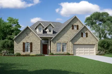 New construction Single-Family house 11007 Thompsons Lndg, Needville, TX 77461 plan Margaret - image