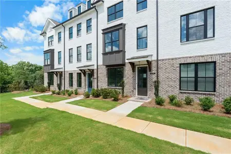 New construction Townhouse house 5444 Howington Court, 192, Buford, GA 30518 plan The Glendale - image