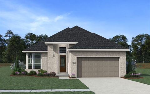 New construction Single-Family house 2102 Briggs Smt, San Antonio, TX 78245 plan Bonneville 50′ - image