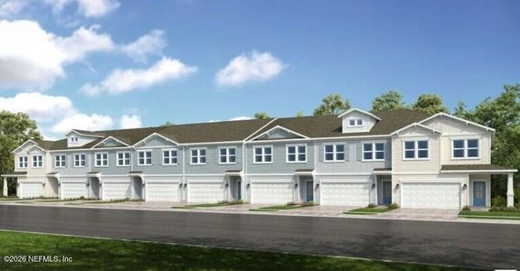 New construction Townhouse house 358 Cherry Elm Dr, St. Augustine, FL 32092 plan Bellflower - image
