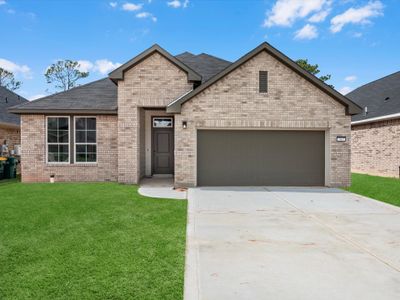 New construction Single-Family house 12019 Moonlight Path Drive, Conroe, TX 77304 - photo 0