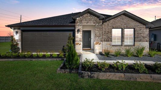 New construction Single-Family house 7707 Smooth Vly, Iowa Colony, TX 77583 - image