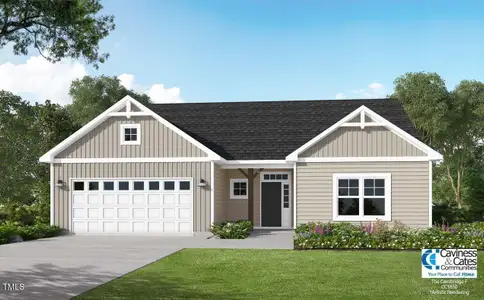 New construction Single-Family house 310 Pretty Run Branch Ln, Wendell, NC 27591 - image