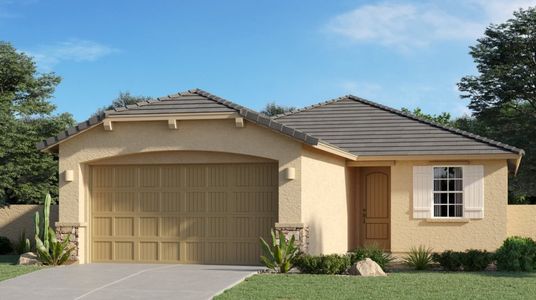 New construction Single-Family house 4219 E Haley Dr, San Tan Valley, AZ 85143 Bisbee Plan 3565- photo 0