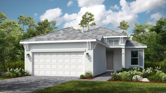 New construction Single-Family house 13449 Sw Mazzano St, Port St. Lucie, FL 34987 plan Capri - image