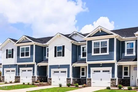 New construction Townhouse house 21 Silver Pine Dr, Angier, NC 27501 plan Aurora - image