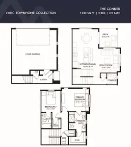 New construction Townhouse house 11944 Soprano Trl, Lone Tree, CO 80134 plan Conner - image 3