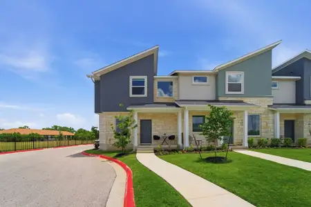 New construction Townhouse house 500 Municipal Dr, Leander, TX 78641 plan Kahn - image