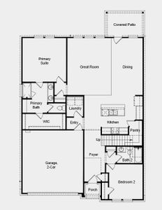 Structural Options Added Include: Covered Patio