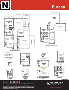 New construction Single-Family house 8729 Antelope Canyon Wy, Iowa Colony, TX 77583 plan Burano - image