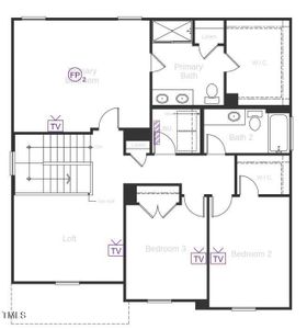 Second Floor Layout