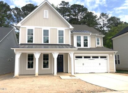 New construction Single-Family house 9124 Dupree Meadow Drive, Angier, NC 27501 - photo 0