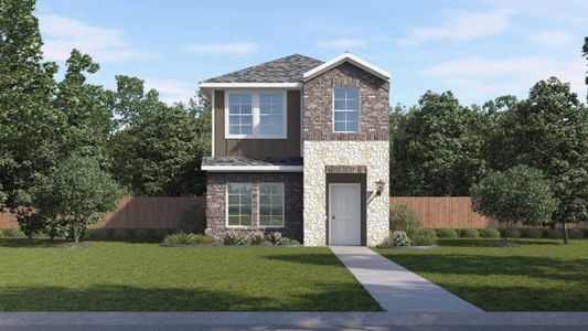 New construction Single-Family house 2869 Whispering Pines Wy, Arlington, TX 76015 plan Burbank - image
