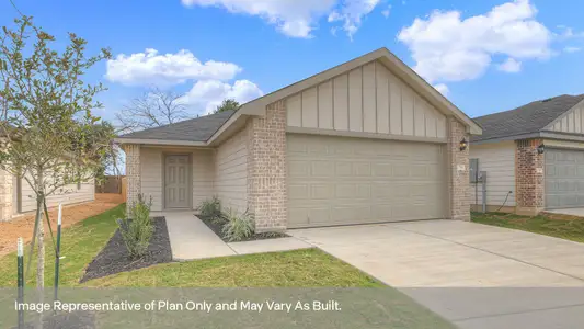 New construction Single-Family house 2308 Red Bird Trce, Lockhart, TX 78644 plan The Barton - image