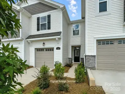 New construction Townhouse house 7144 Hodges Meadow Ln, Charlotte, NC 28213 plan Adriana - image