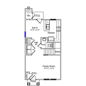 New construction Single-Family house 1073 Astoria Dr, Columbia, SC 29229 plan Laurens - image