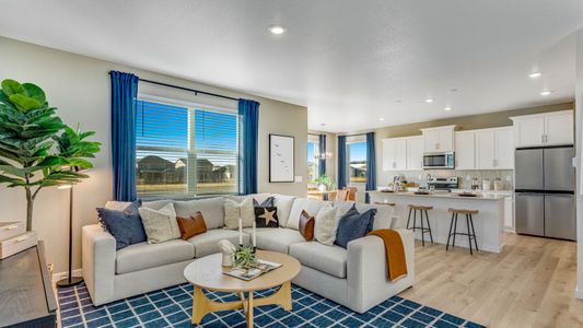 New construction Single-Family house 11791 Foraker Ln, Colorado Springs, CO 80925 plan Pine - image