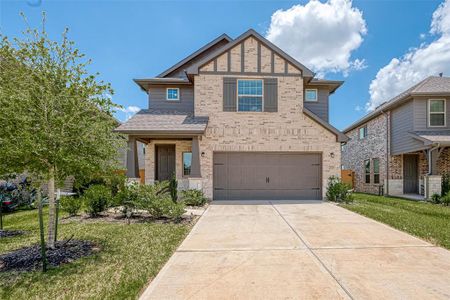 New construction Single-Family house 27035 Bel Air Point Lane, Katy, TX 77493 Holbrook T- photo 0