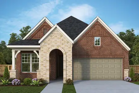New construction Single-Family house 18142 Ramsey Way Ln, Conroe, TX 77302 plan The Elson - image