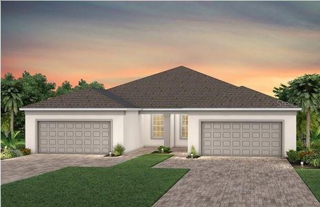 New construction Single-Family house 5158 Gardenrow Dr, St. Cloud, FL 34772 Colton- photo 0