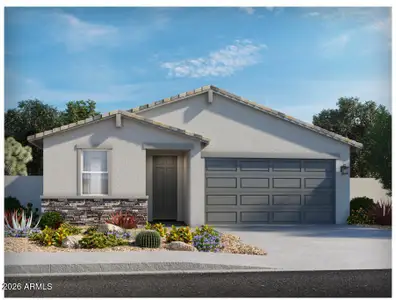 New construction Single-Family house 33105 N Noir Dr, San Tan Valley, AZ 85143 plan Leslie - image