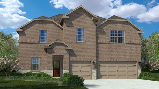 New construction Single-Family house 1404 Leonard Ct, Mansfield, TX 76063 Paris- photo 0