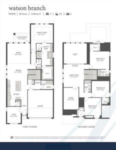 Our beautiful and spacious Pierre floor plan offers enough space for the entire family!