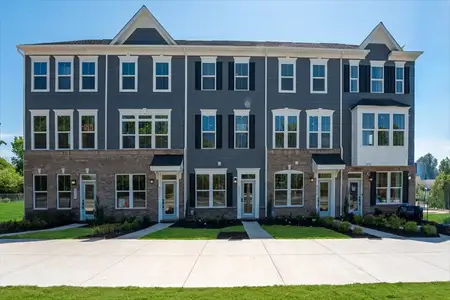 New construction Townhouse house 9906 Mallard Creek Rd, Charlotte, NC 28262 plan Clarendon 3 Story - image
