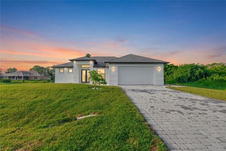 New construction Single-Family house 736 E Chambers St, Lehigh Acres, FL 33974 - image