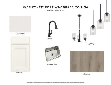 New construction Single-Family house 132 Port Wy, Braselton, GA 30517 plan Wesley - image